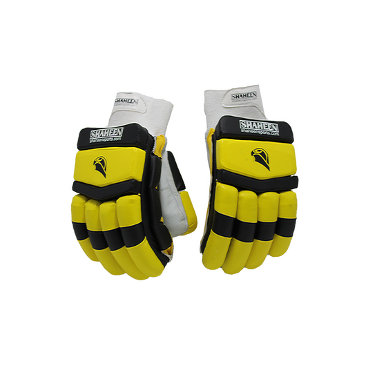 YTH Batting Gloves (Yellow - Black)